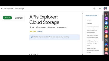 APIs Explorer: Cloud Storage #engineeringupdate #arcade #gsp421