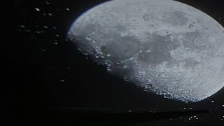 Hey cousins listen to the sound of thunder and rain as you watch the moon and the stars
