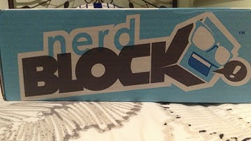 Nerd Block Unboxing November 2015