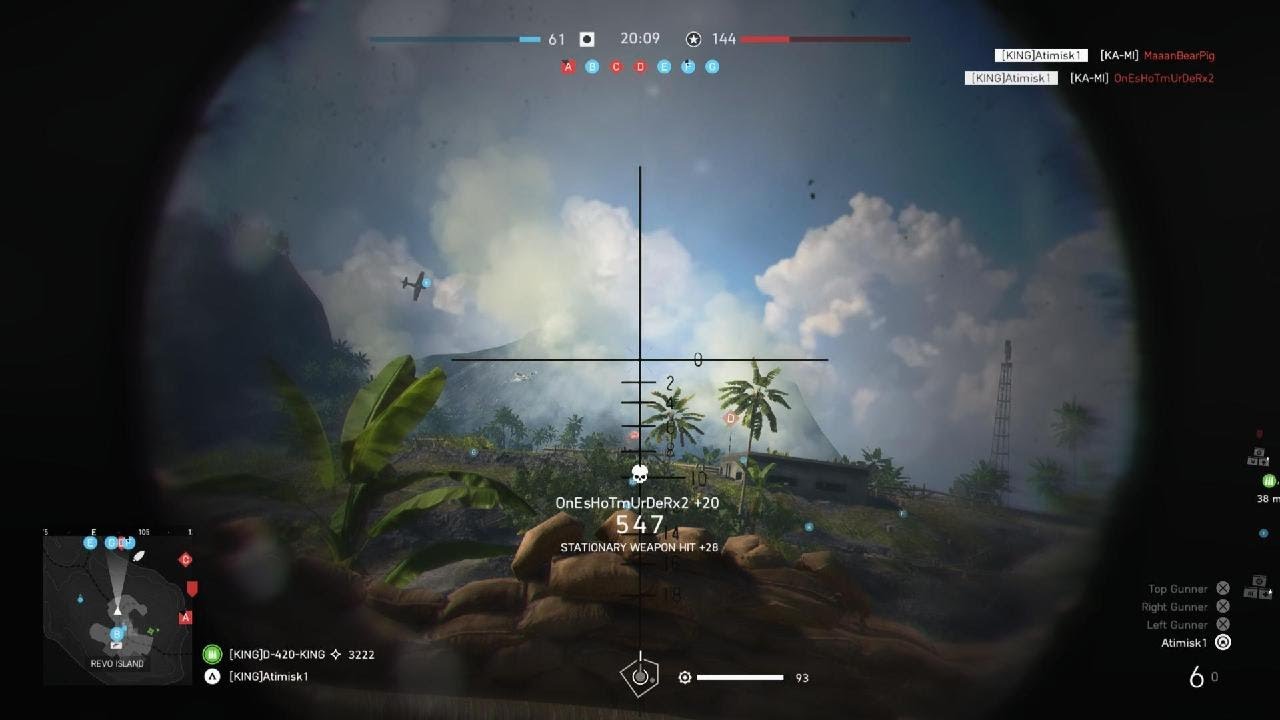 Battlefield V Excellent shot Maurice