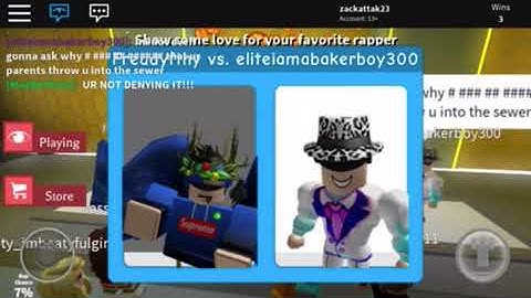 ROBLOX auto rap battles