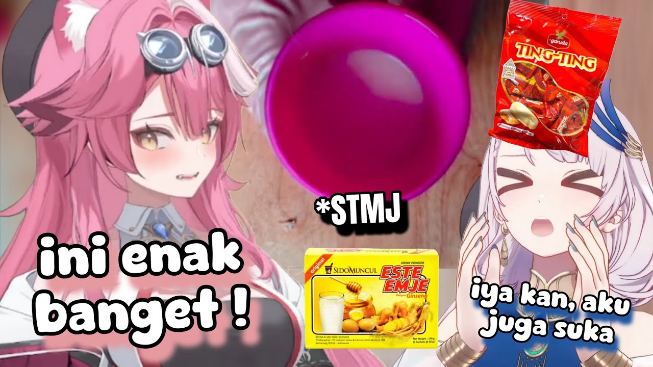 Raora yang suka sama permen Ting Ting & STMJ yang di bawain sama Reine 🤤