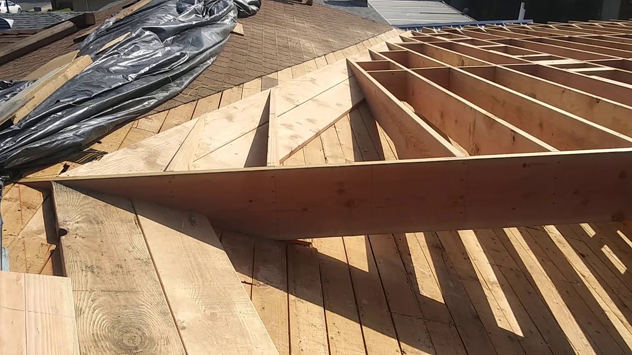 California Roof Framing 2''x12'' Roof Rafters YouTube
