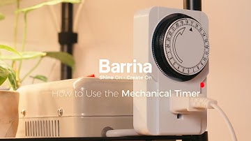 Master Your Grow Lights - Unlocking the Power of The External Timer #barrina #barrinagrowlight