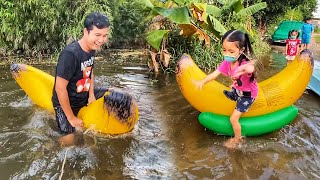 บริ้งค์ไบรท์ | น้ำท่วมบ้าน EP.10 เล่นบานาน่าโบ๊ท เรือกล้วย