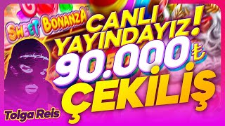 🔴SLOT CANLI YAYIN 🔴90 BİN NAKİT ÇEKİLİŞ 🔴 TOLGA REİS 🔴 #slotcanlıyayın  #slotoyunları  #casino