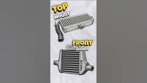 "Top VS Front-Mount Intercoolers"