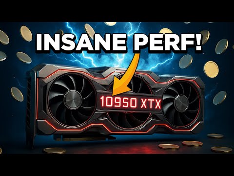 Thumbnail for RX 10950 XTX Gets 2X The Cores, 36GB Memory, Amazing Prices! This Is INSANE!