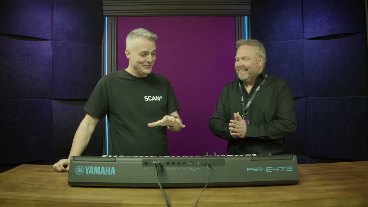First look at the Yamaha PSR-E473 - YouTube