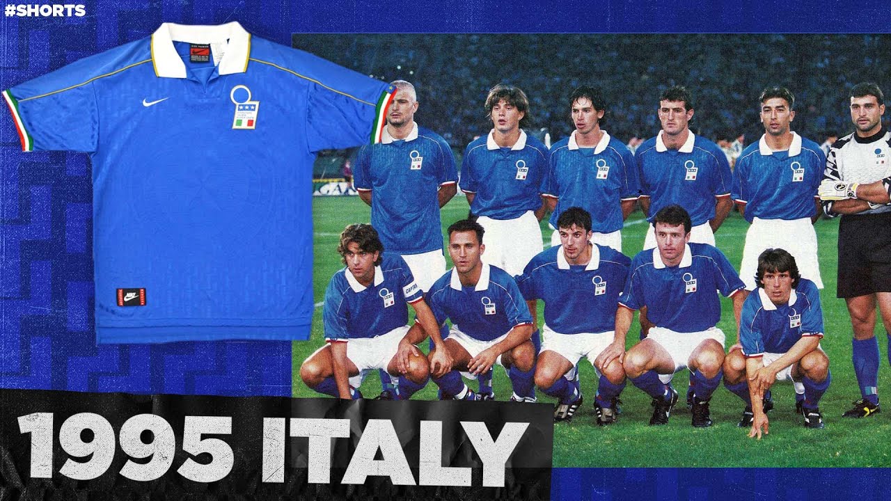 BEST EVER ITALY SHIRT EVER! / 1995 ITALY HOME SHIRT #shorts - YouTube