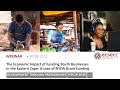 Webinar  the economic impact of funding youth businesses in the eastern cape