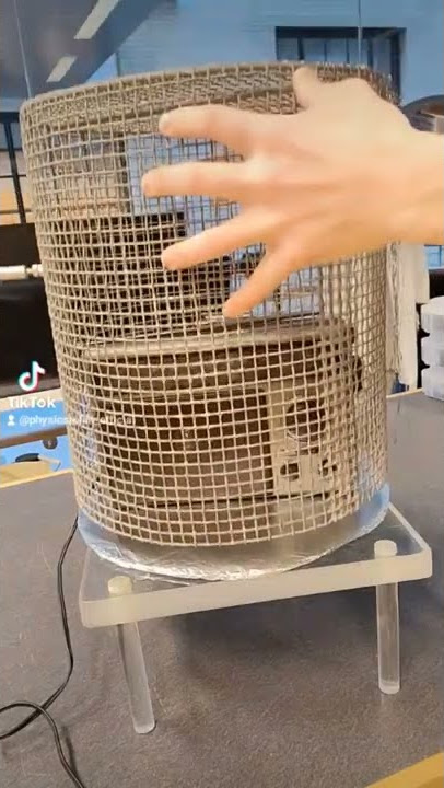 Faraday Cage demonstration.