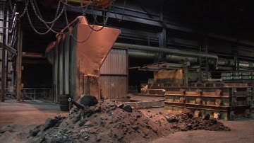 ME Elecmetal Video Foundry Tour - Mold Shake Out