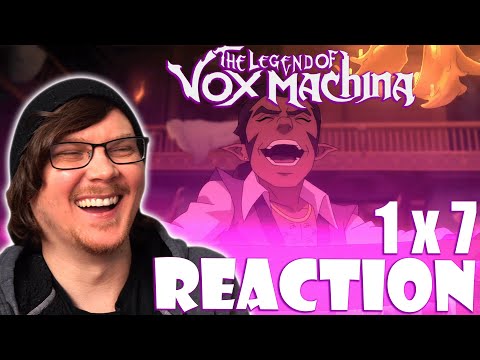 THE LEGEND OF VOX MACHINA 1x7 "Scanbo" Reaction/Review! CRITICAL ROLE