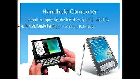 1.3 Classification Of Computer