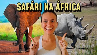 FIZEMOS UM SAFÁRI NA ÁFRICA COM NOSSO CARRO DO BRASIL! T11.ep21