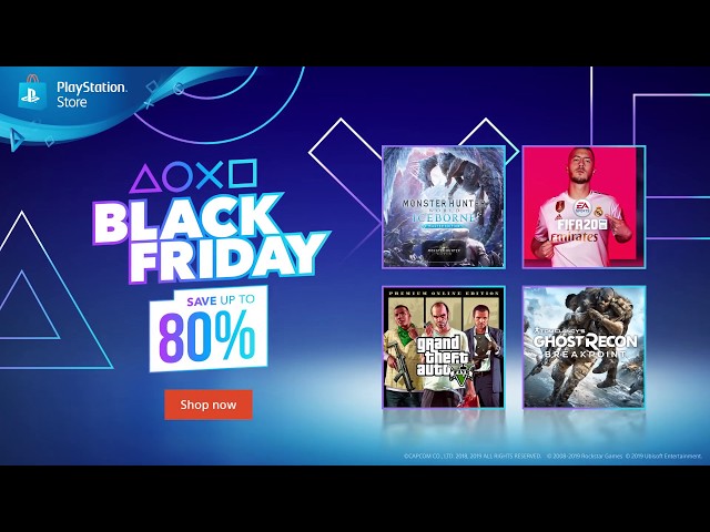 A Black Friday Já Começou Na PlayStation Store