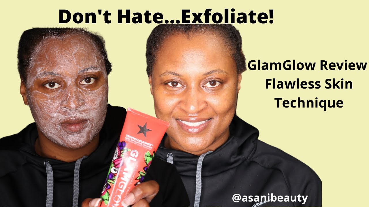 glamglow tropical exfoliating cleanser