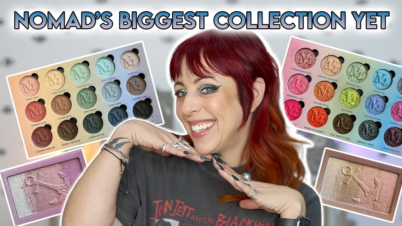 Коллекция Nomad CRUISE 🚢 3 образа с 2 палетками и 2 хайлайтерами