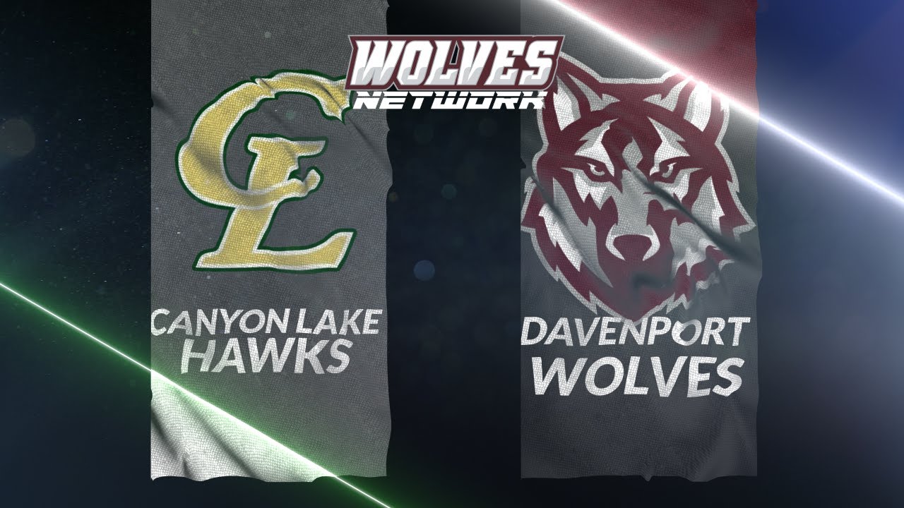 2023 Wolves Football - Canyon Lake Hawks vs Davenport Wolves - YouTube