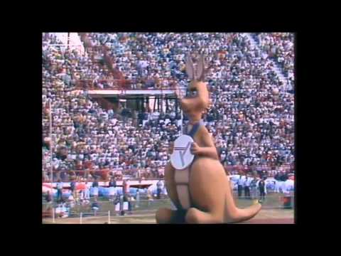 Matilda at the Opening Ceremony of the Brisbane 1982 Commonwealth Games
