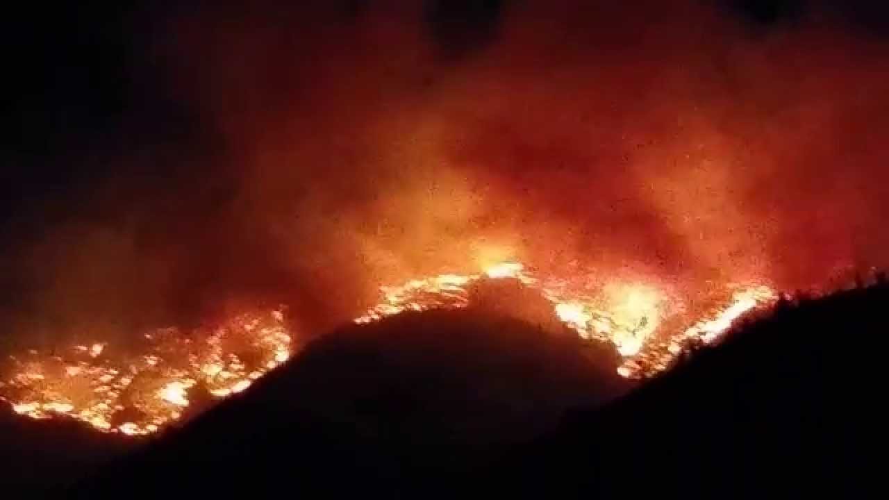 Forest Fire Entiat, Washington July 9th, 2014 YouTube