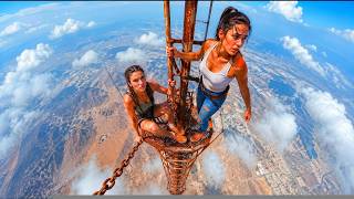 600 Meter Unchi Tower Par Phans Gayi 2 Ladkiyan! | Fall (2022) Movie Explained in Hindi