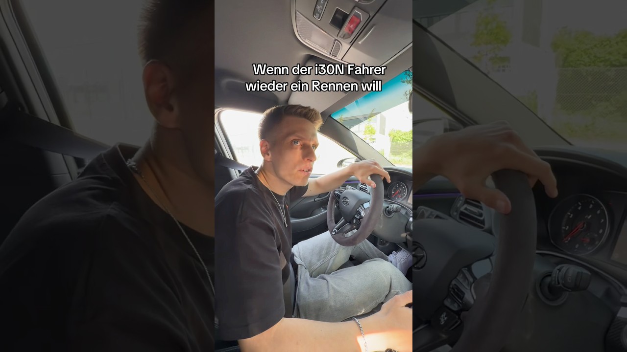 Hätte ihn sowieso stehen lassen @kosi_soupra #auto #rennen #i30n #hyundai #comedy