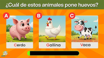 Cuánto Sabes de Animales 🐾 Más de 30 Preguntas Divertidas para Niños🐘🐶🐯