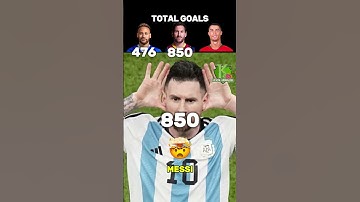 Neymar Vs Messi Vs Ronaldo Most Goals 2025