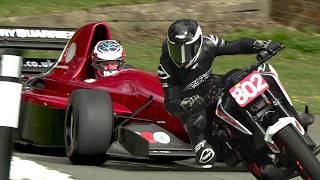CARS vs BIKES vs SIDECARS FLAT OUT at Loton Park Hill Climb | 4K PURE SOUND ACTION