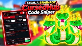 Cursed Hub Code Sniper [Steal a brainrot] #roblox #scripts #delta #stealabrainrot 