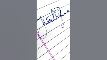Signature style "Karthik"🖊️ Comment your name!! | Please subscribe if you like it.