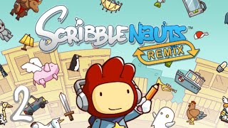 Scribblenauts Remix: World 2 - Causing Dinosaur's Extinction...