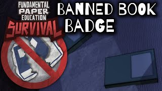 How To Get 'Banned Book' Badge - FPE:S Remastered (Roblox)