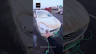 NO.11: THỬ THÁCH RỬA XE NGƯỜI LẠ BÊN ĐƯỜNG - Vệ Sinh Cho Em GEELY Mới Đi Cày Ruộng Mùa Mới Về.