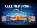 Cell Membrane One Shot | Lecture 3 | Class 11 Biology | NEET