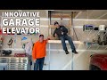 Garage Attic Elevator / Lift Build in Minneapolis Minnesota