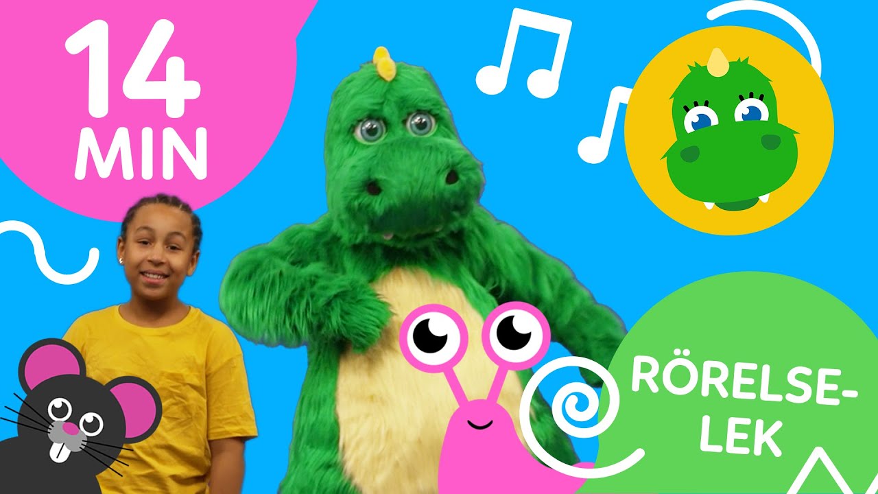 Bolibompa Mini: Rörelselek - Mixat klipp 14 min