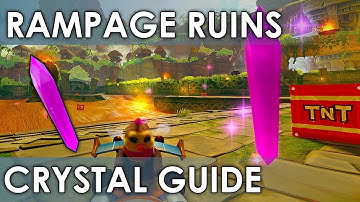 Crash Team Racing Nitro - Fueled - Crystal Challenge - Rampage Ruins (Guide)