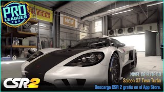 【CSR2】Saleen S7 Twin Turbo (elite 50) 7.018 launch manual, tune & shift