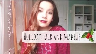 Holiday Hair & Makeup