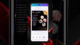 How to create Beauty Salon Poster in canva| flyer| Beauty parlour Advertisement|#canva #graphics