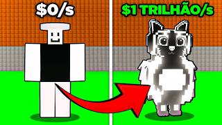 DESAFIO $0 a 1 TRILHÃO usando APENAS Brainrots YIN YANG!