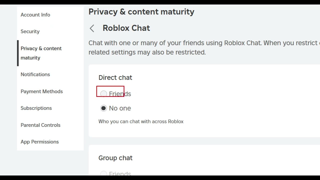 How To Fix Chat Settings In Roblox Why Can T I Chat In Roblox YouTube 