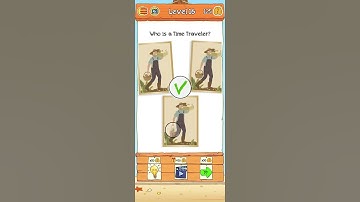 Braindom Riddle Level 16 Who is time traveler? 🔥 Subscribe #shorts