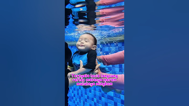 PERTAMA KALINYA LEXIE NYELAM DIKOLAM RENANG DALEM😱😍 #leika #viral #shorts