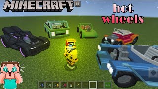 HOT WHEELS addons/super racing car/how to download addons for MCPE hindi / go kart,trucks and 4 suit