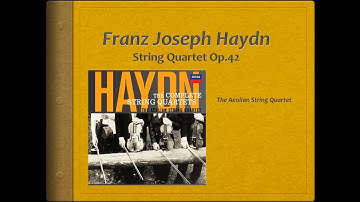 Haydn, String Quartet Op 42 - Video Score . Aeolian Quartet