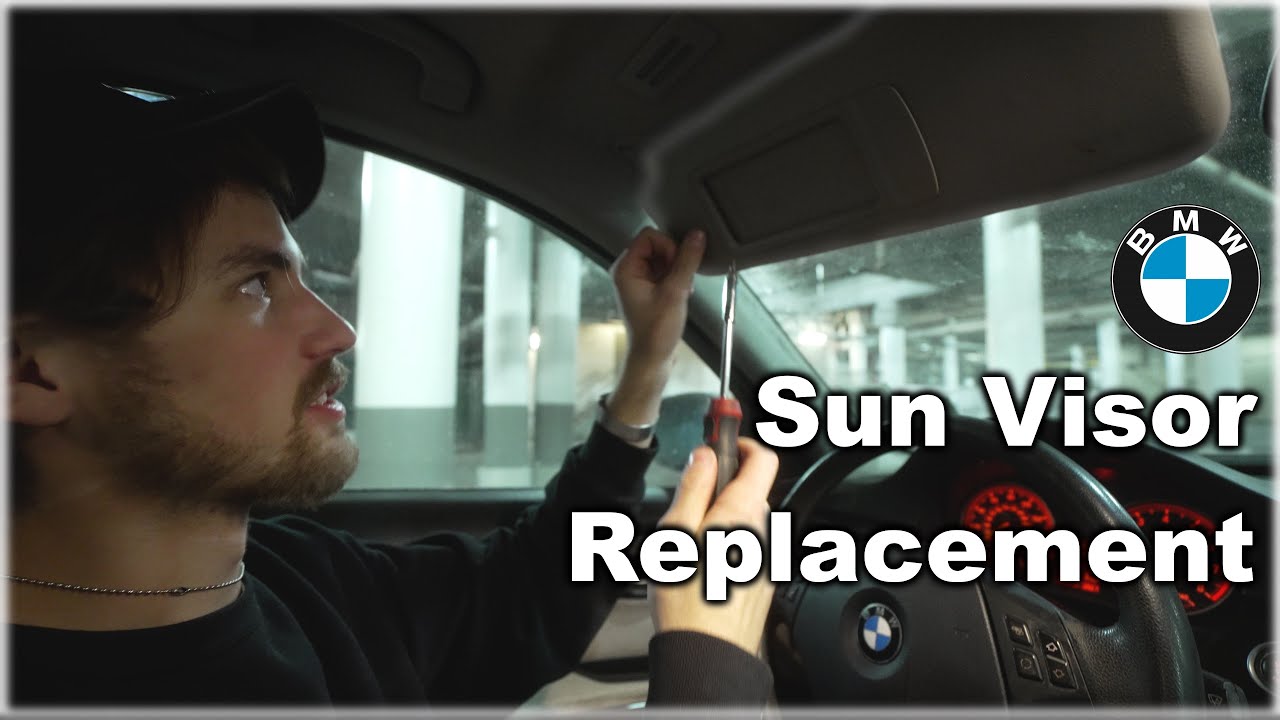 BMW Sun Visor Replacement (+10 Horsepower) - YouTube